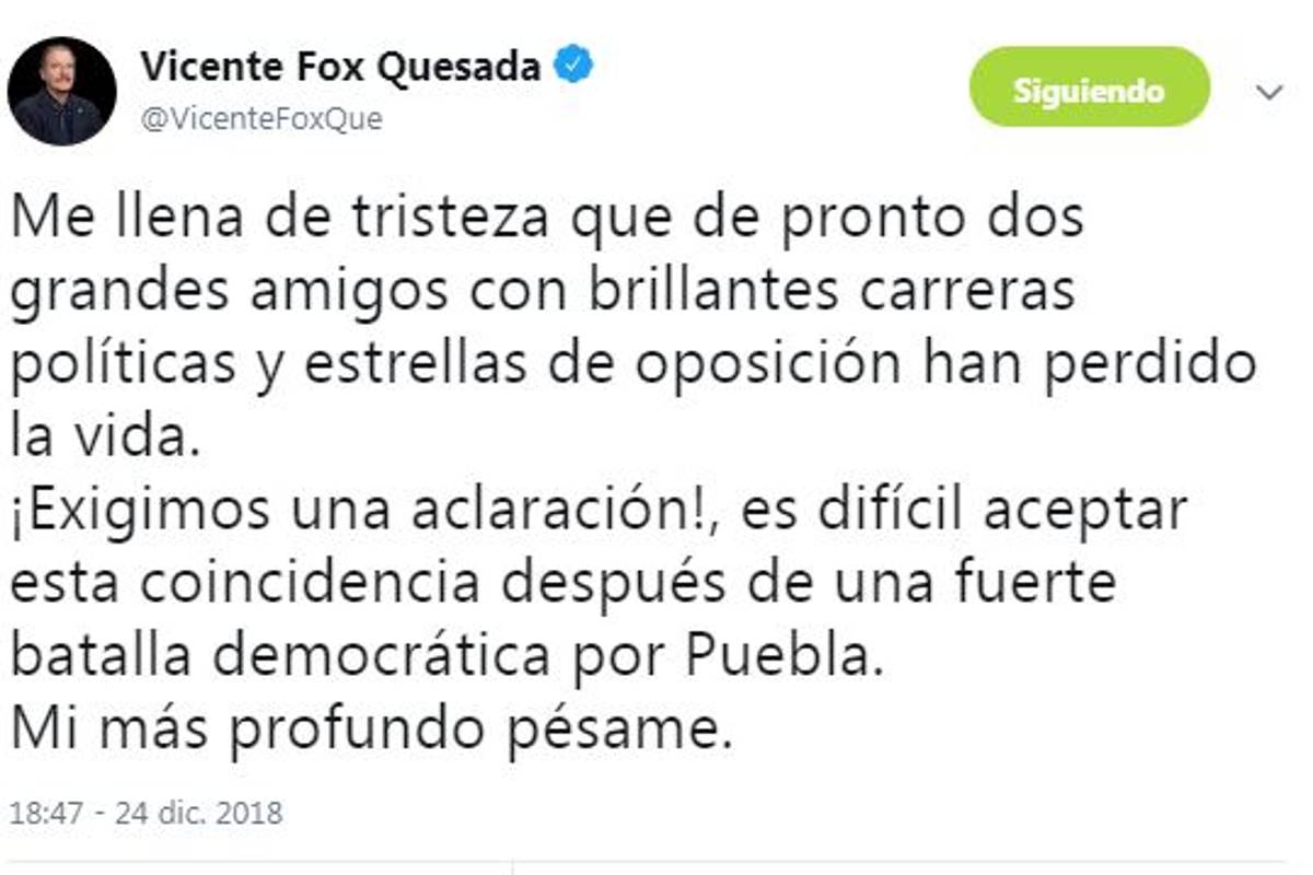 $!'Bots' desatan guerra contra AMLO por accidente de Martha Érika y Rafael Moreno