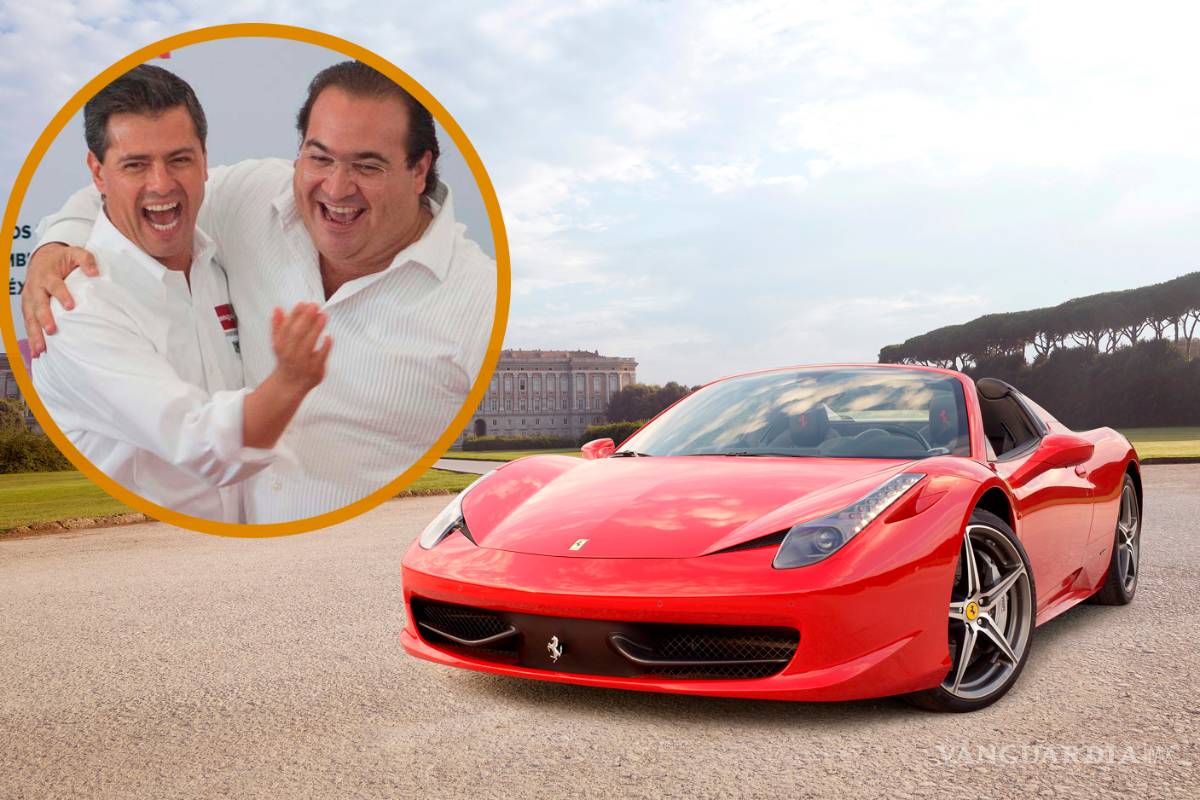 Javier Duarte regaló un Ferrari a Peña Nieto, señala periodista