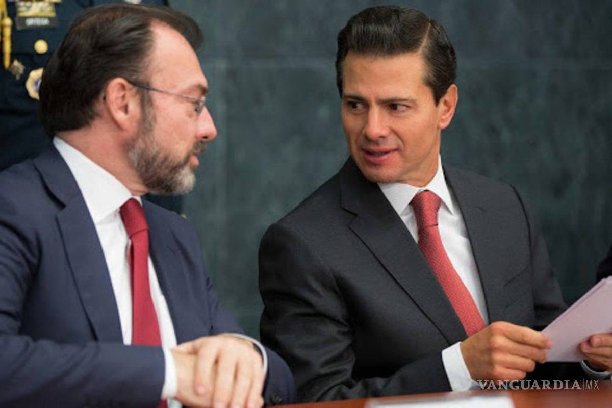 Peña Nieto y Videgaray son denunciados por la FGR ante juez federal por caso Odebrecht