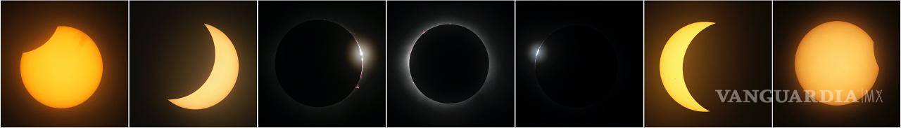 Así cautiva, maravilla y asombra el eclipse solar desde Mazatlán hasta la isla de Terranova (fotos)