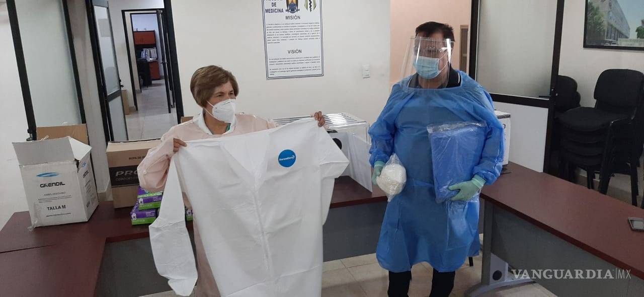 $!Empresarios y médicos donan equipo al Hospital Universitario de Torreón