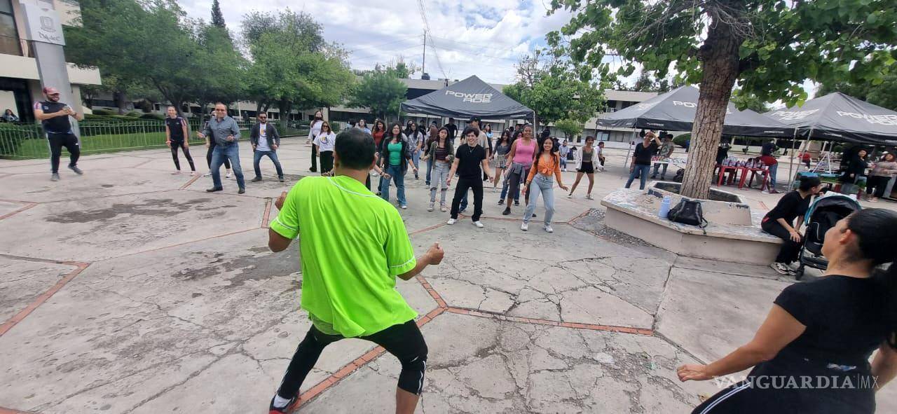 $!La alegría reinó durante el festejo, donde se llevó a cabo un master class de son cubano.