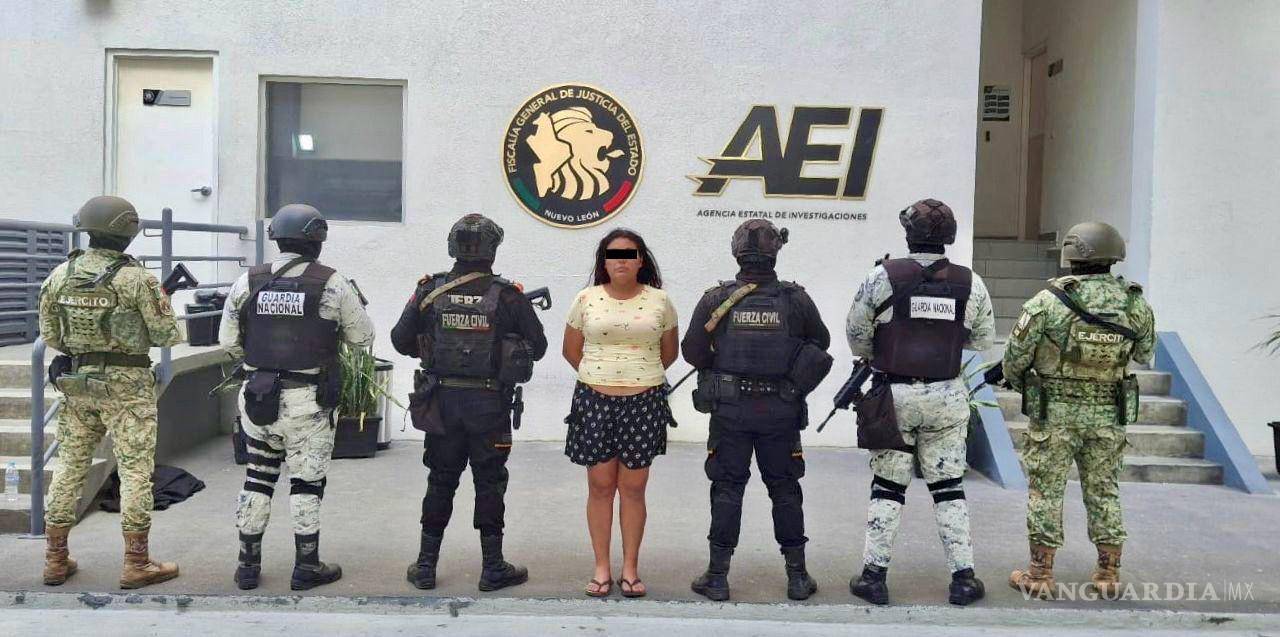 Capturan a mujer señalada como generadora de violencia en Nuevo León