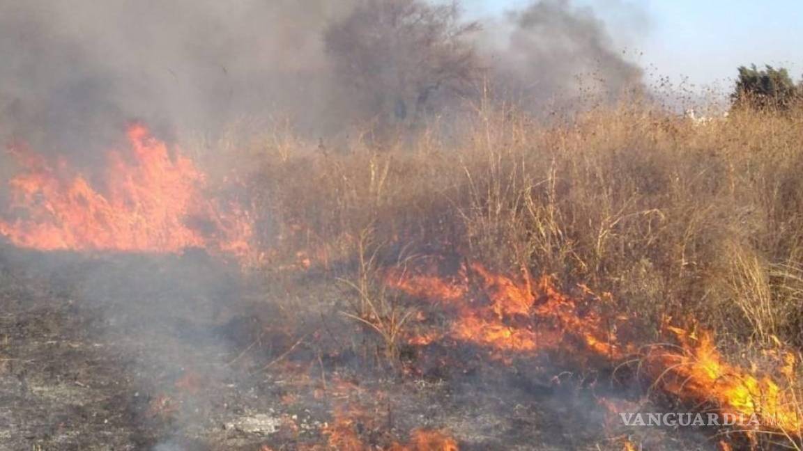 Bomberos de Piedras Negras reportan octubre ‘movido’ por incendios en lotes baldíos