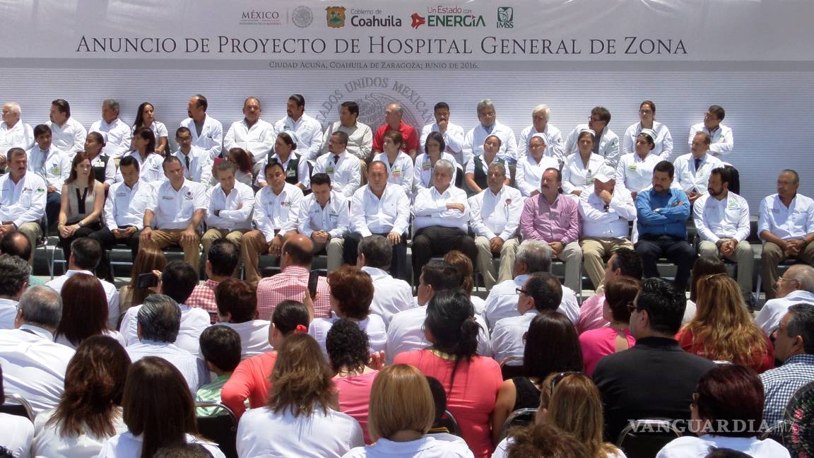 $!Anuncia IMSS construcción de Hospital General de Zona en Acuña