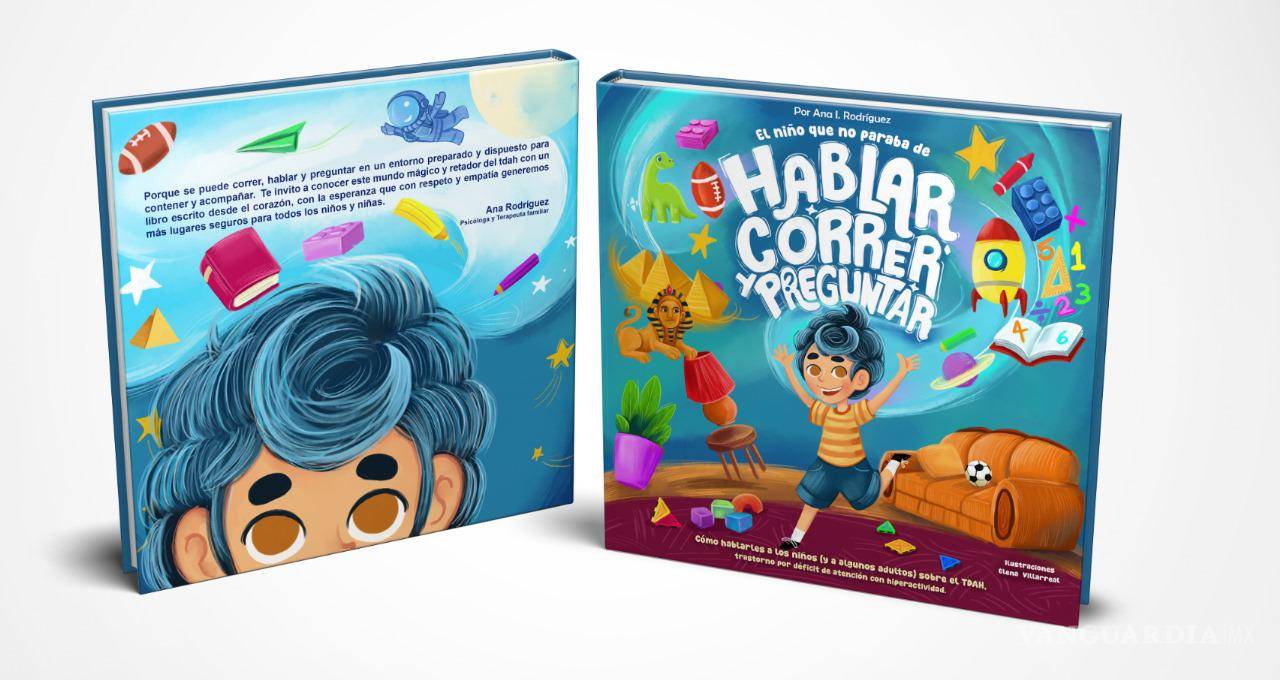 $!Psicóloga de Saltillo publica un libro para que niños y adultos conozcan lo que es el TDAH