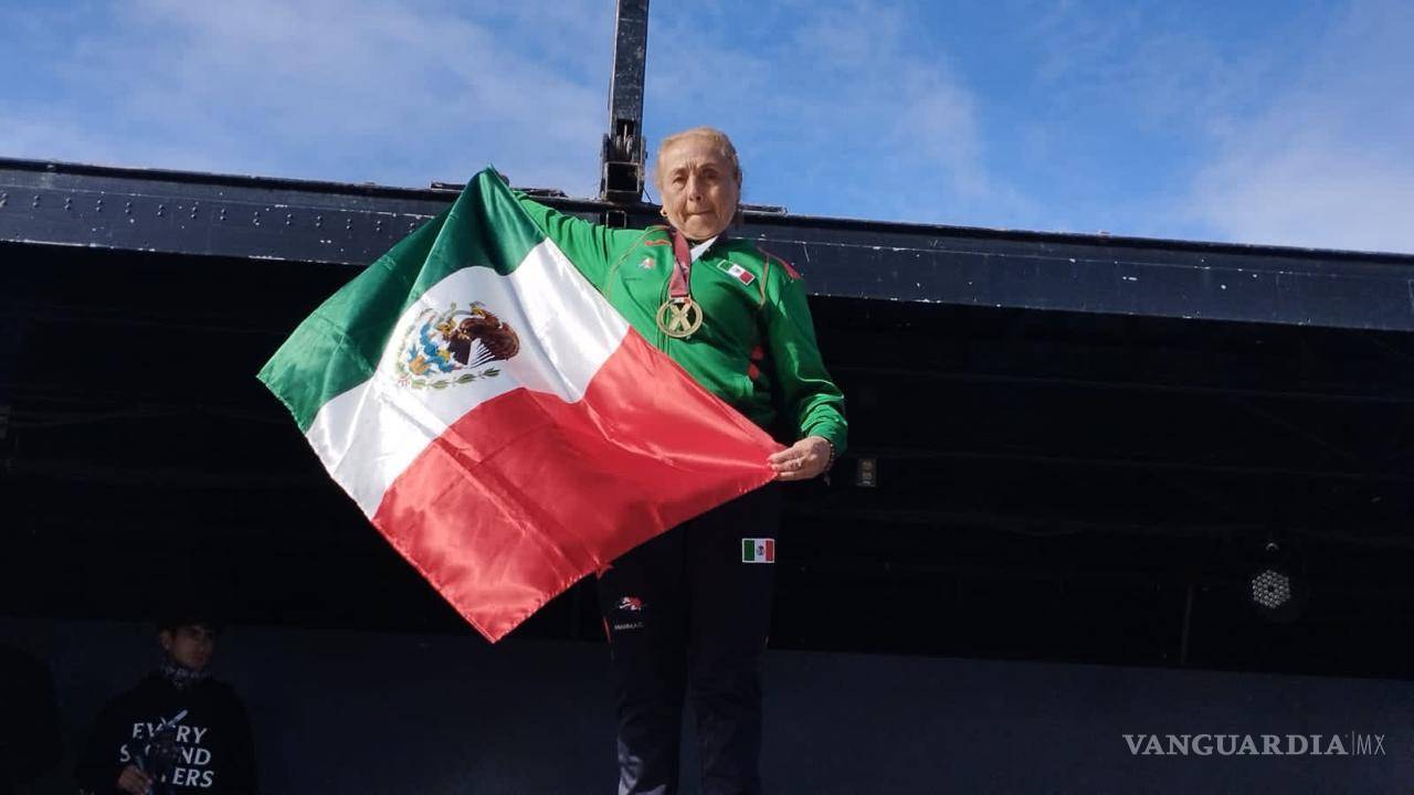 María de Jesús López Jiménez: la fuerza de Coahuila en el Campeonato Mundial de Atletismo Máster 2024