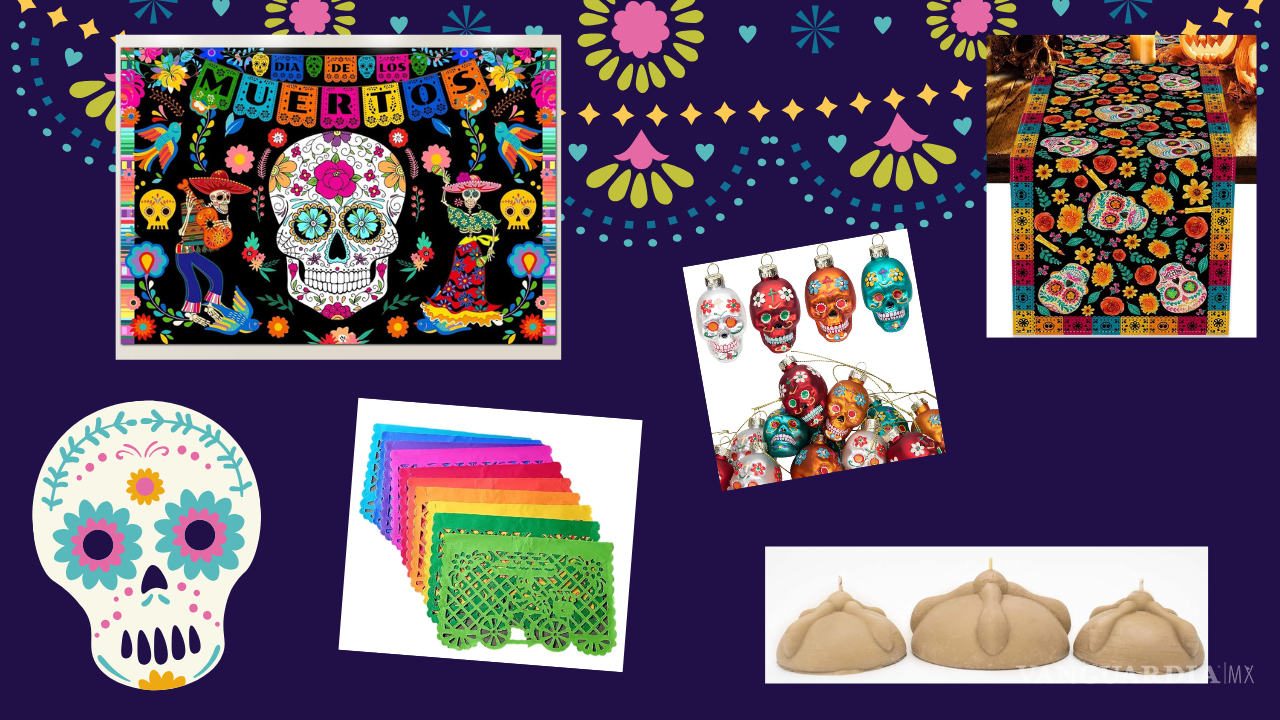 5 adornos para celebrar el Día de Muertos y llenar tu casa de tradición y color