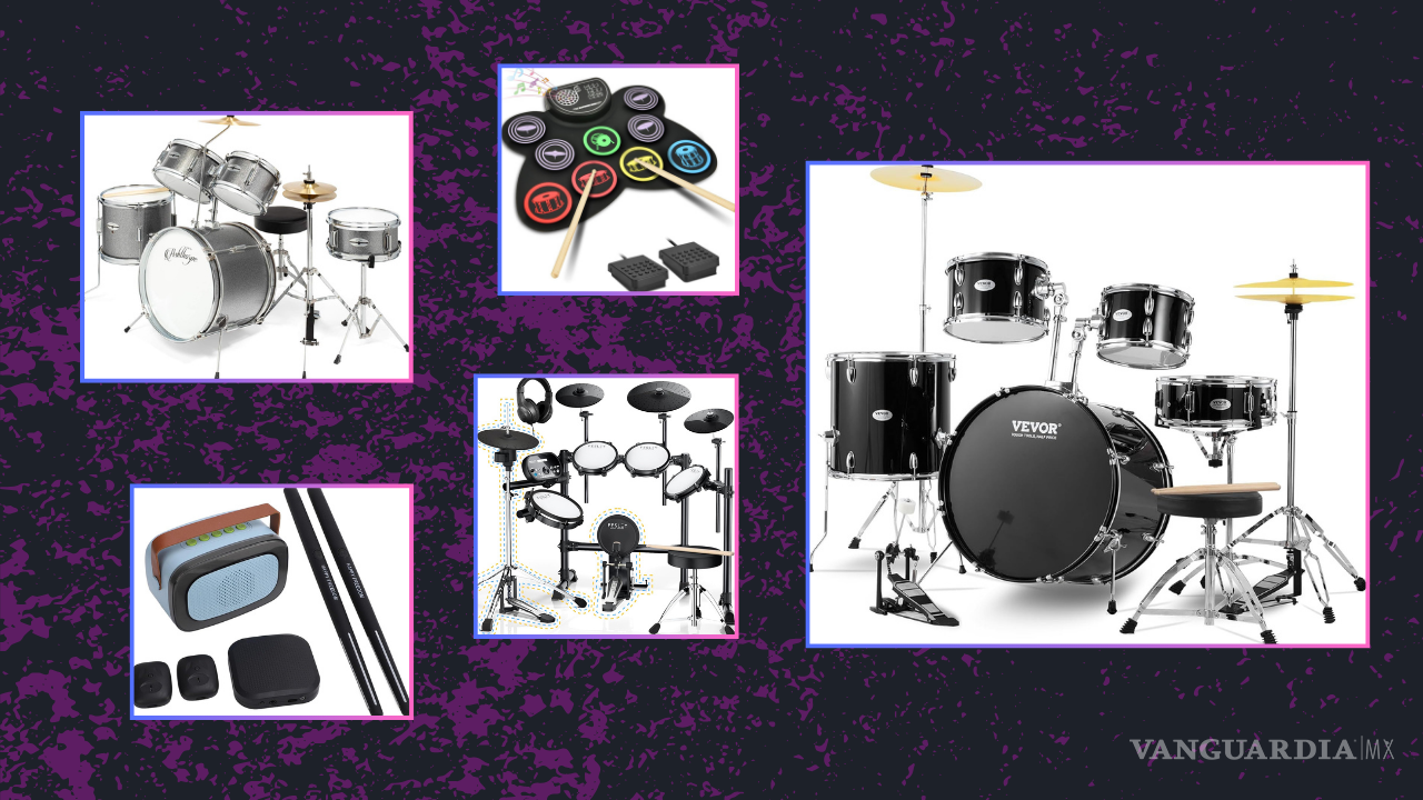 5 baterías musicales en Amazon para todos los niveles: desde niños hasta músicos avanzados