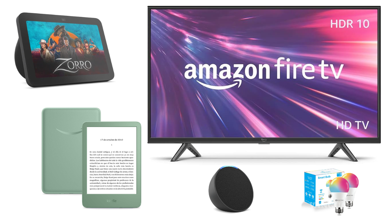 Estas son los cinco dispositivos de Amazon que encontrarás a un súper precio