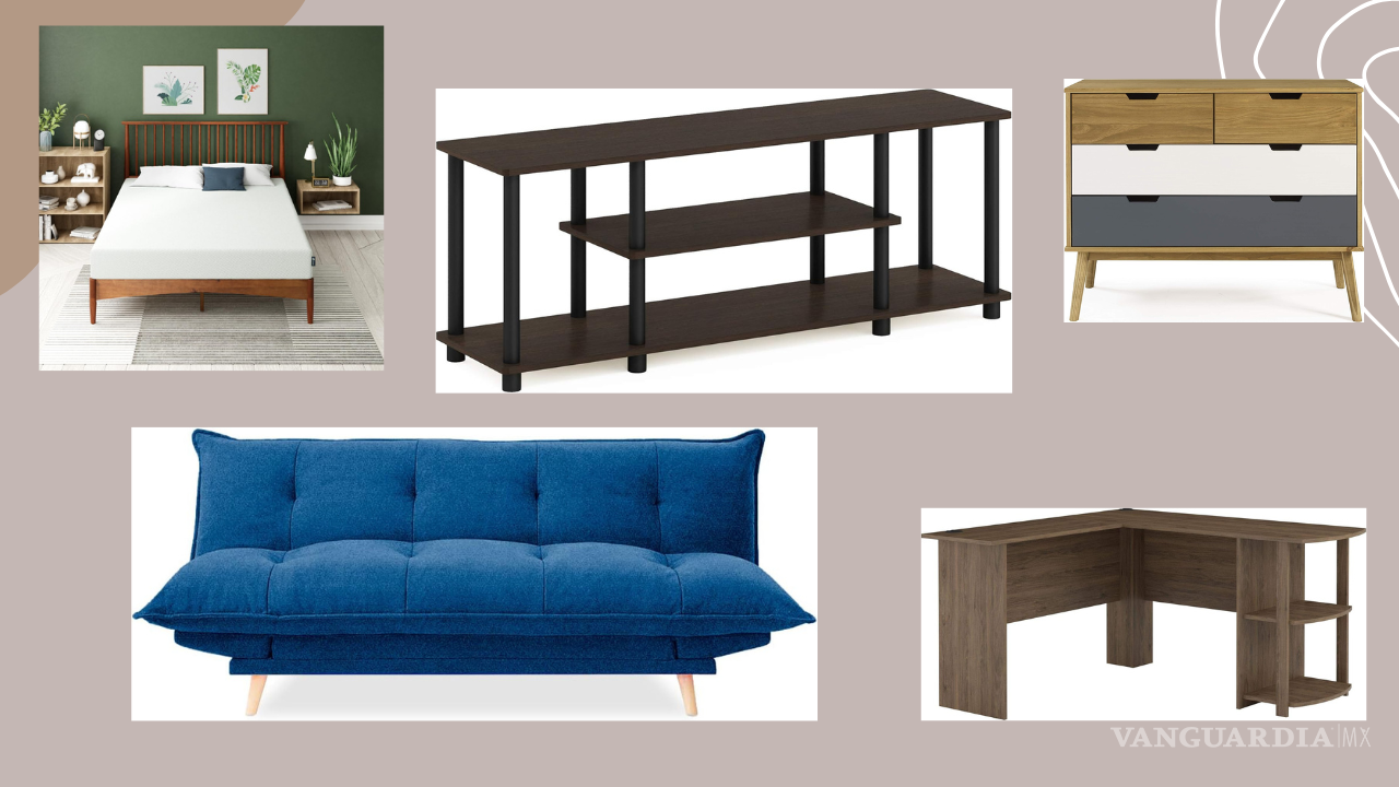 Renueva tu hogar: cinco muebles elegantes y funcionales que puedes pedir en Amazon