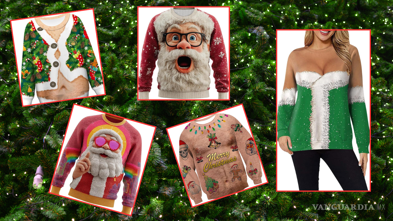 Los ugly sweaters más divertidos y originales que puedes encontrar en Amazon