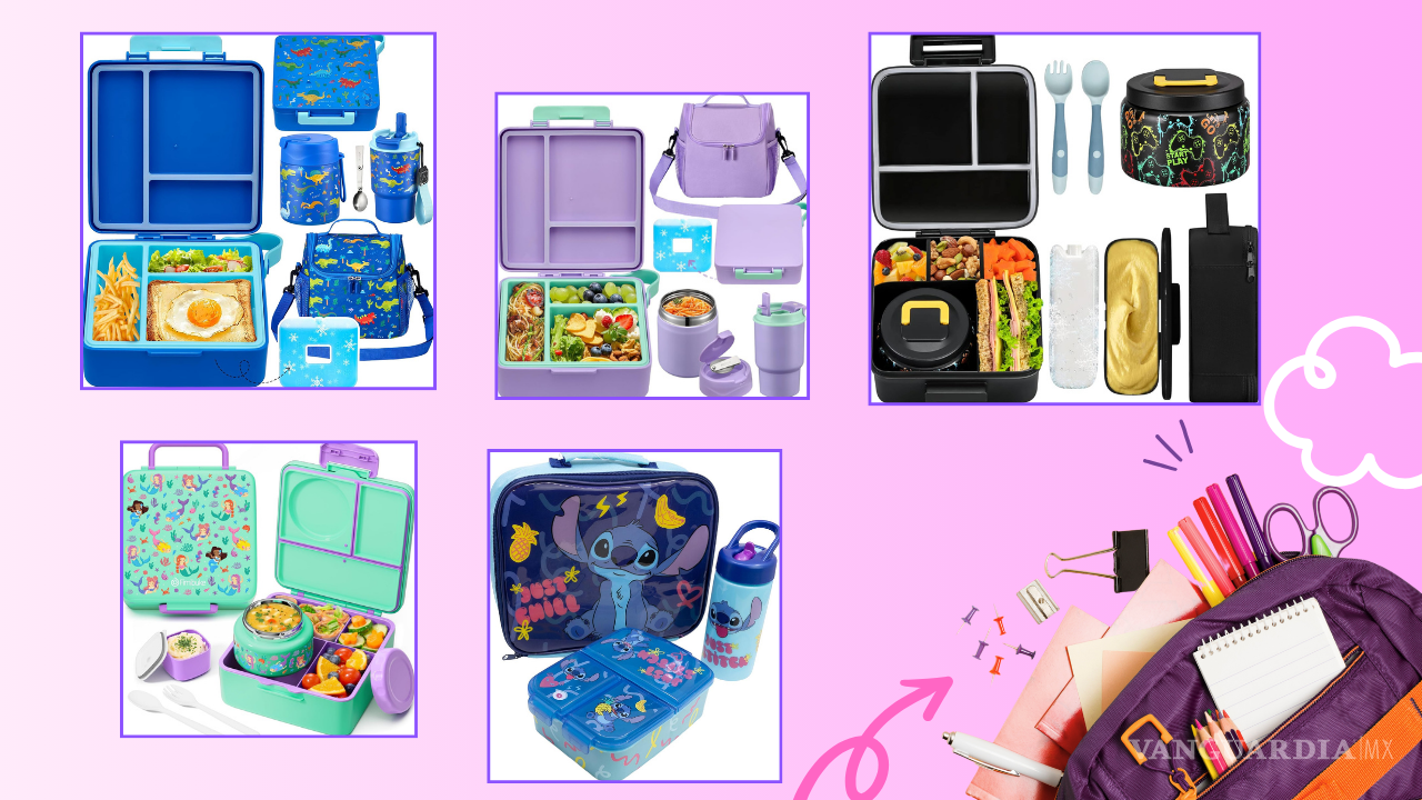 Loncheras y termos prácticos para este regreso a clases