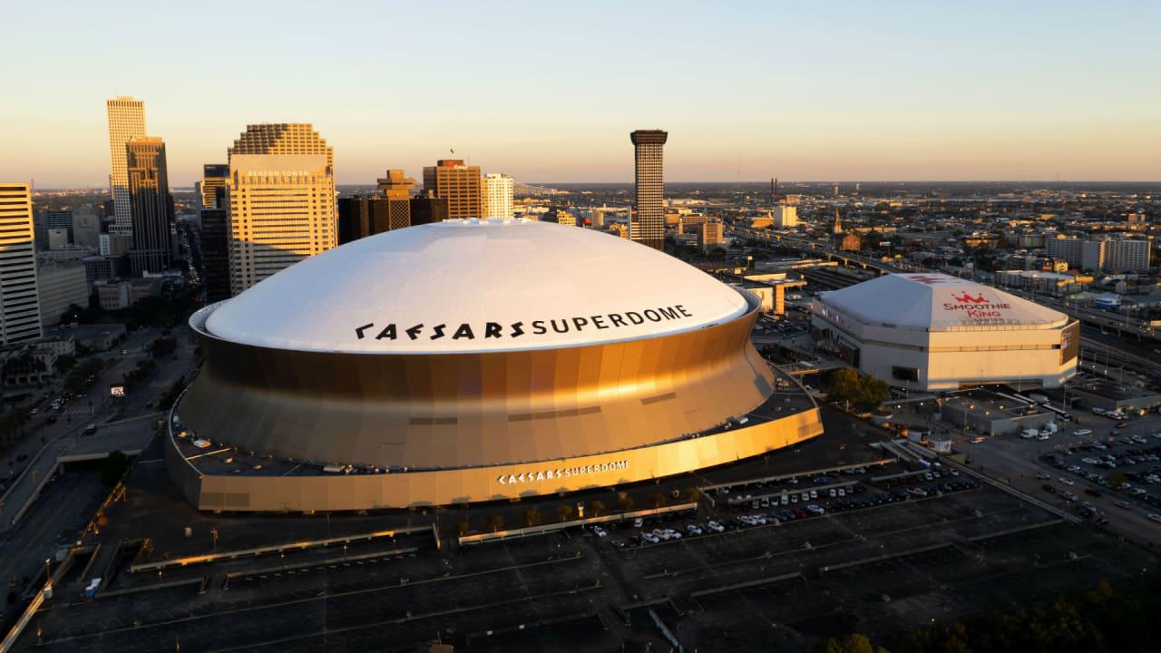 $!El icónico Caesars Superdome ha sido sede del Super Bowl en más de 10 ocasiones.