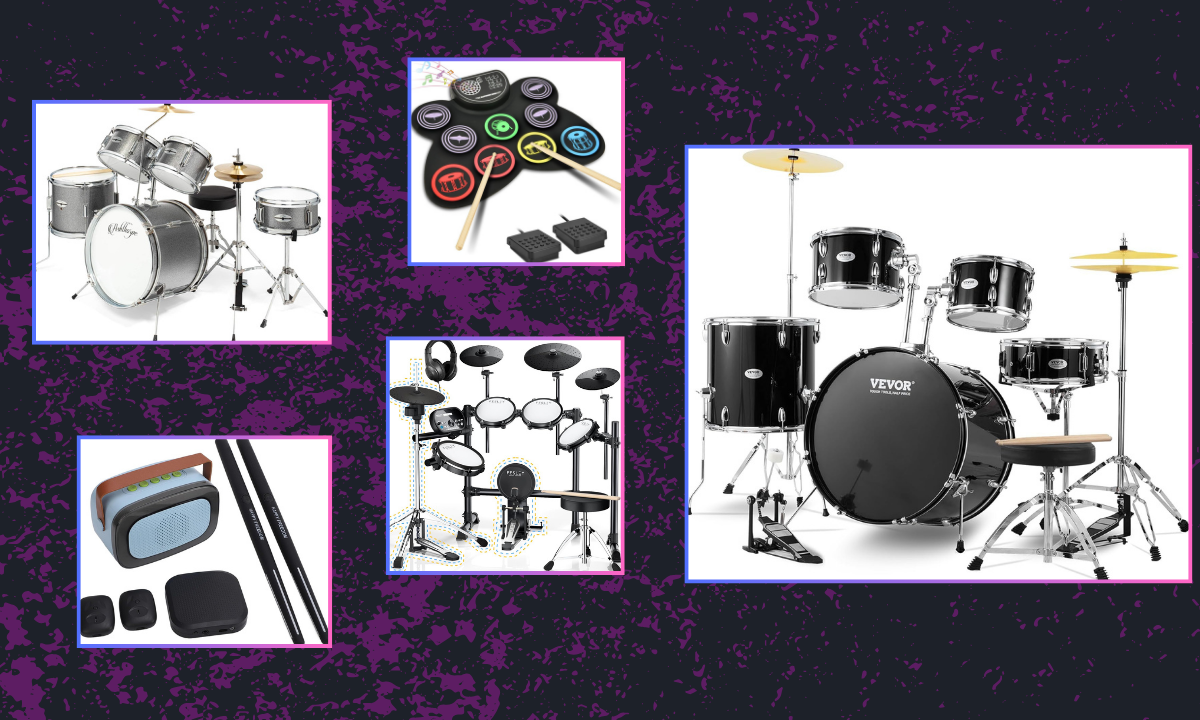 5 baterías musicales en Amazon para todos los niveles: desde niños hasta músicos avanzados