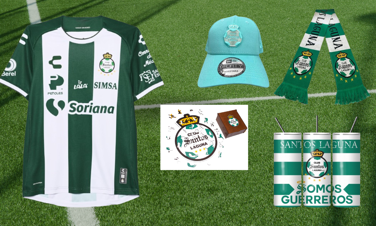 5 artículos del Santos Laguna que puedes comprar fácilmente en Amazon