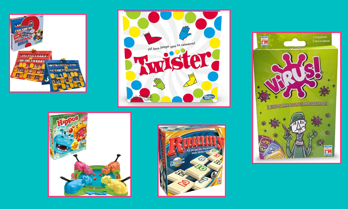 5 juegos de mesa divertidos para reír y compartir en casa