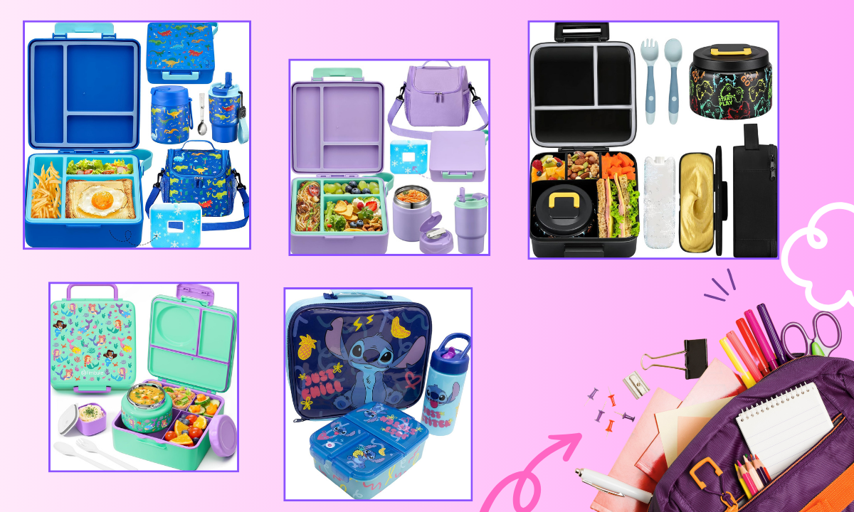 Loncheras y termos prácticos para este regreso a clases