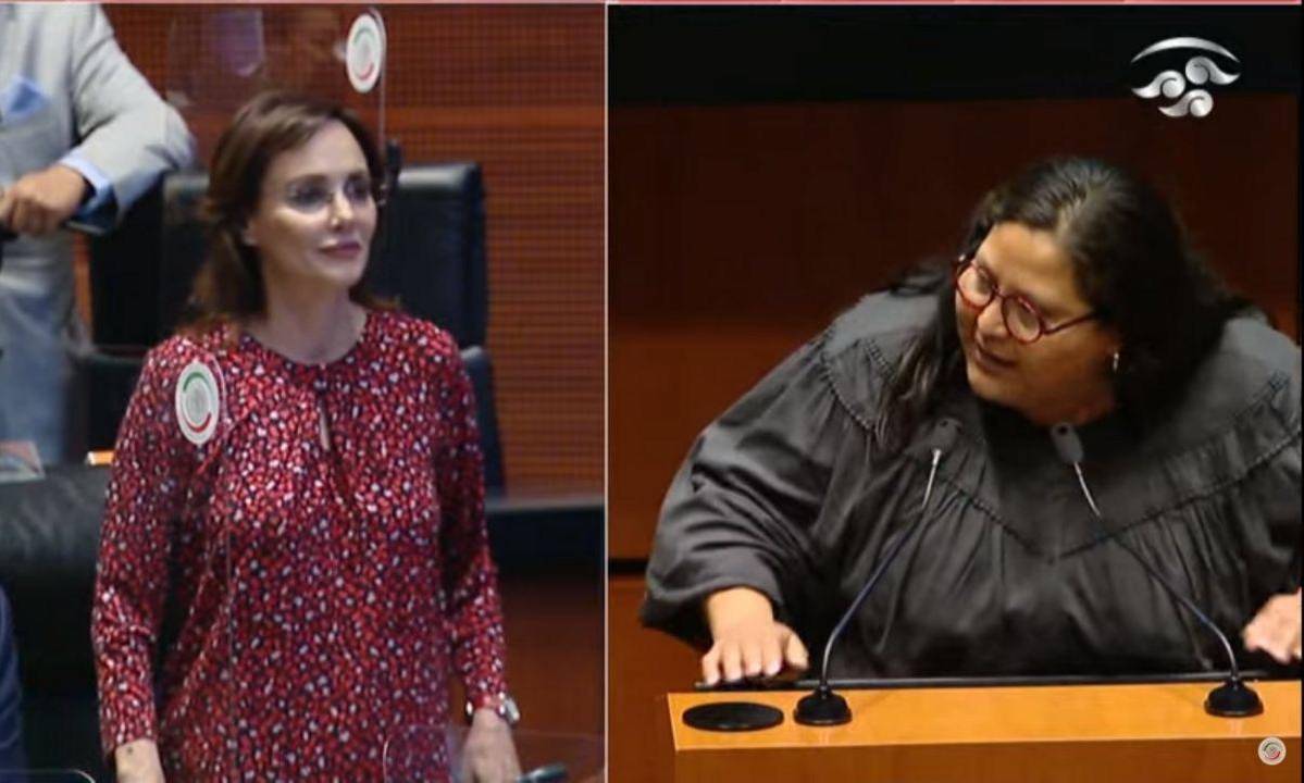 ¡encontronazo En El Senado Lilly Téllez Recrimina A Citlalli Hernández Por “traidores A La Patria” 0784