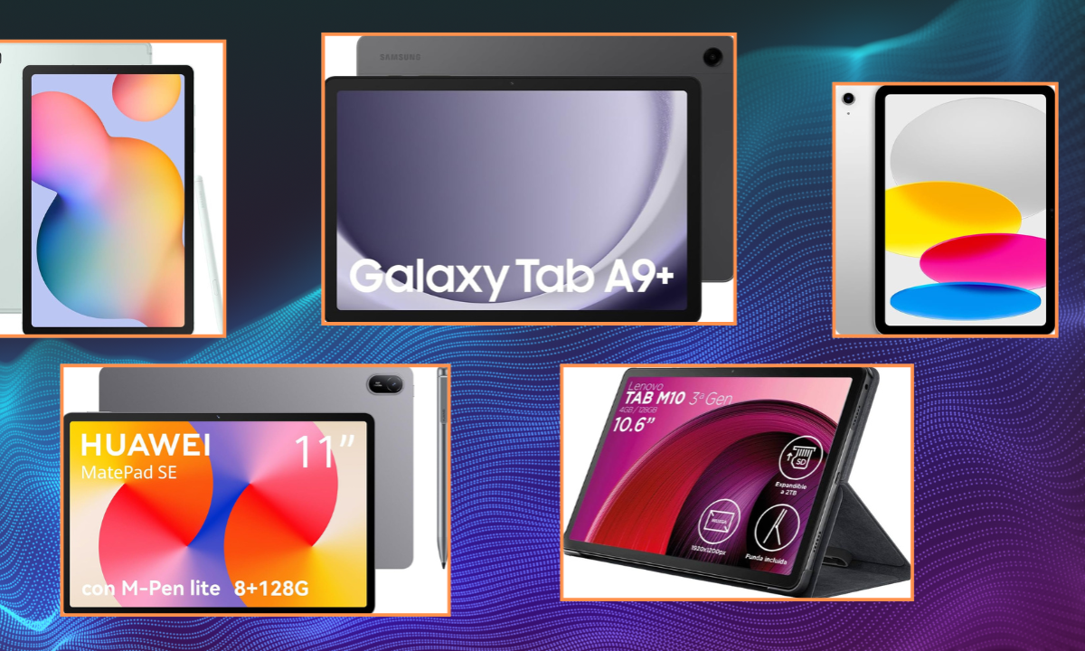 Las cinco mejores opciones de tablets que encontrarás en Amazon