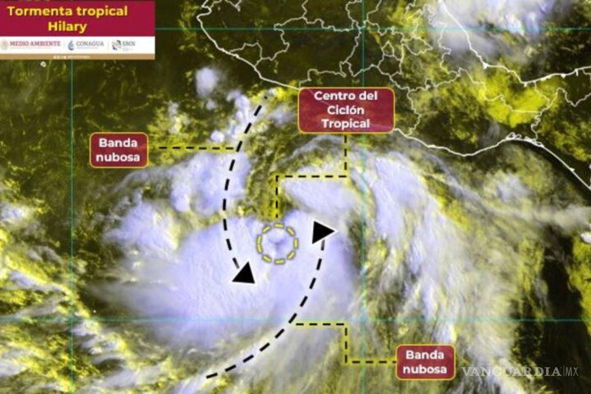 Tormenta tropical ‘Hilary’ se forma al sur de México, rumbo a ser huracán; qué estados afectará