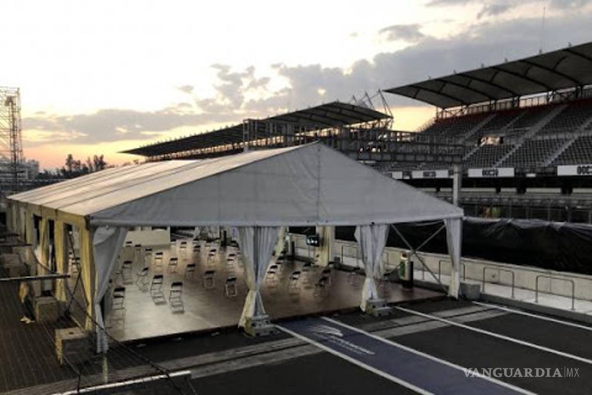 $!El Gran Premio de México está en riesgo...porque el Autódromo es actualmente un hospital
