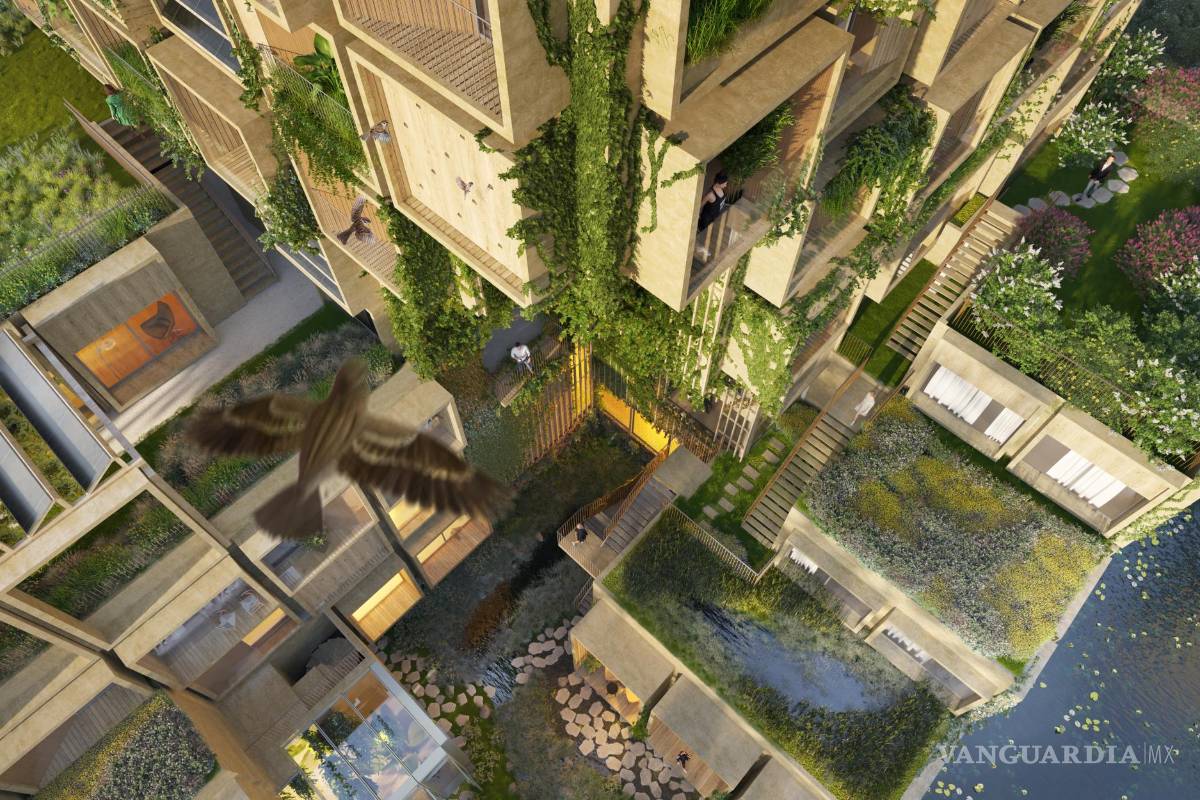 $!Apartamentos del Proto-Zoöp Zeeburg, vistos desde arriba.