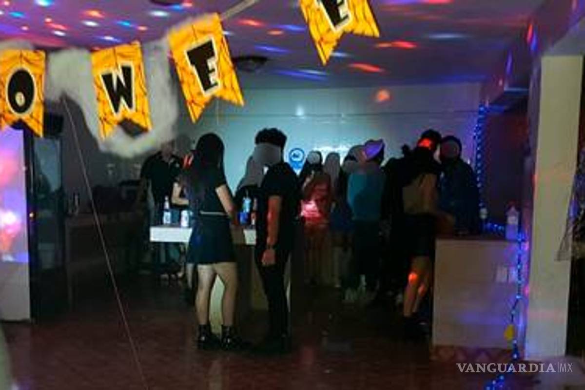 $!234 fiestas este fin en Coahuila, importó más el Halloween que el COVID