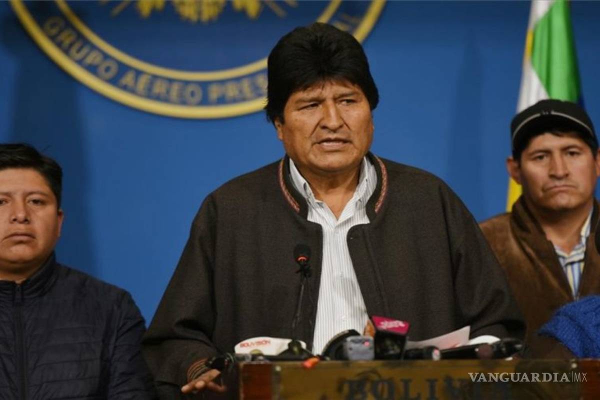 Repudian mexicanos radicados en Bolivia asilo para Evo Morales
