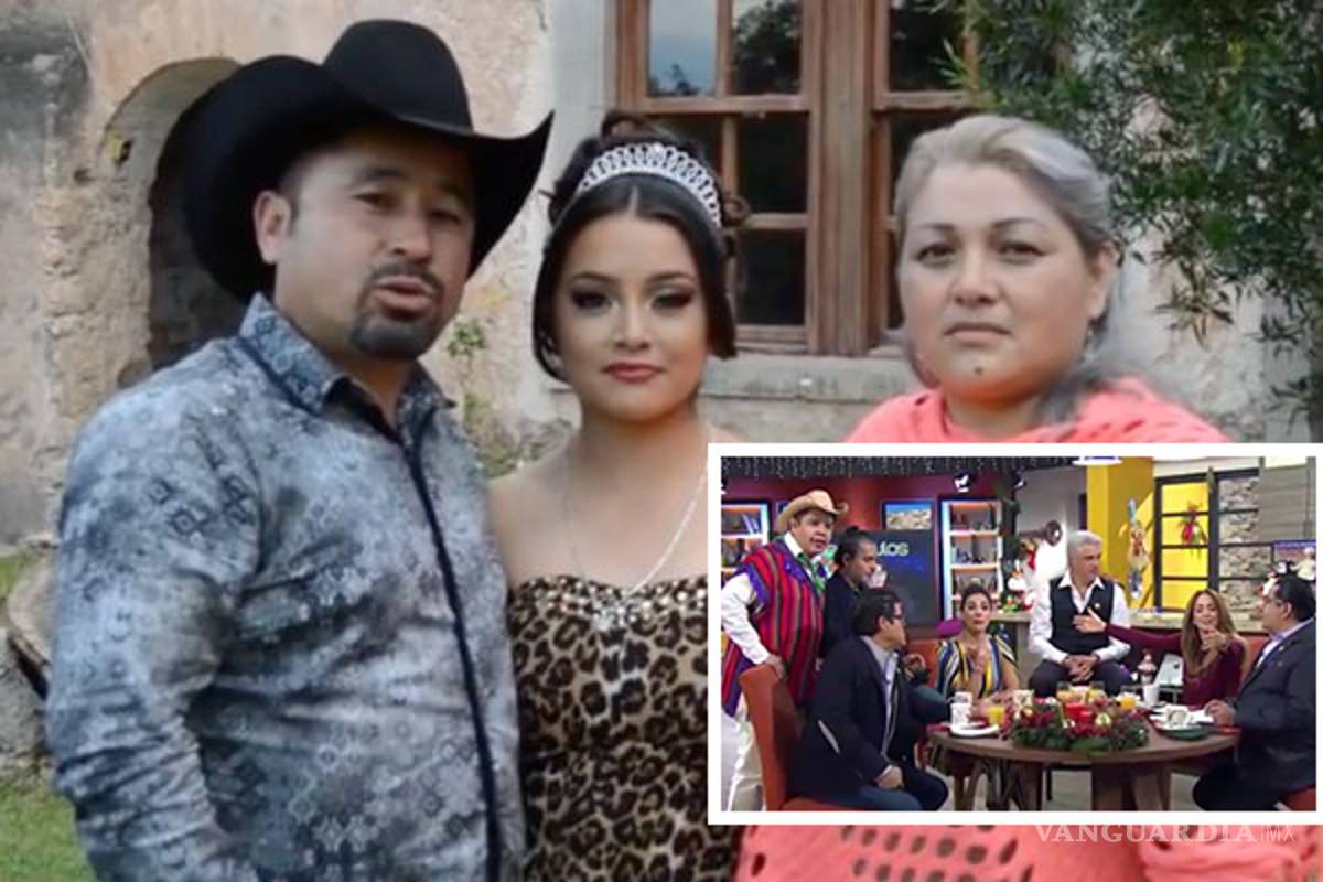 Andrea Legarreta y Galilea le ofrecen regalos a Rubí por sus XV Años