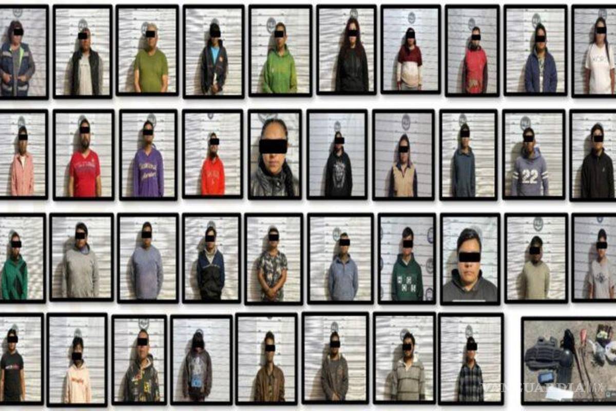 $!Caen 40 presuntos operadores del Cártel de Sinaloa en el Edomex; les aseguran 27 animales salvajes