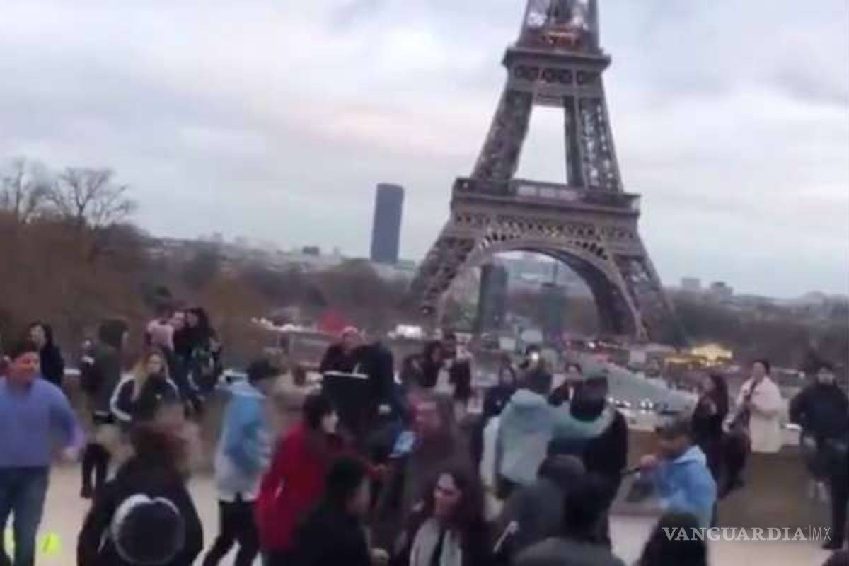 Mexicanos sacan sus mejores pasos en Francia, al ritmo de 'La Chona'