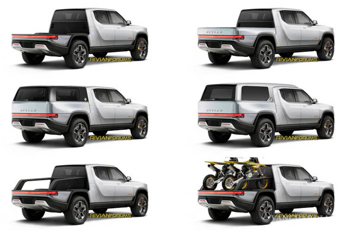 $!La camioneta eléctrica Rivian R1T presume sus capacidades, además alista un set 'transformable'