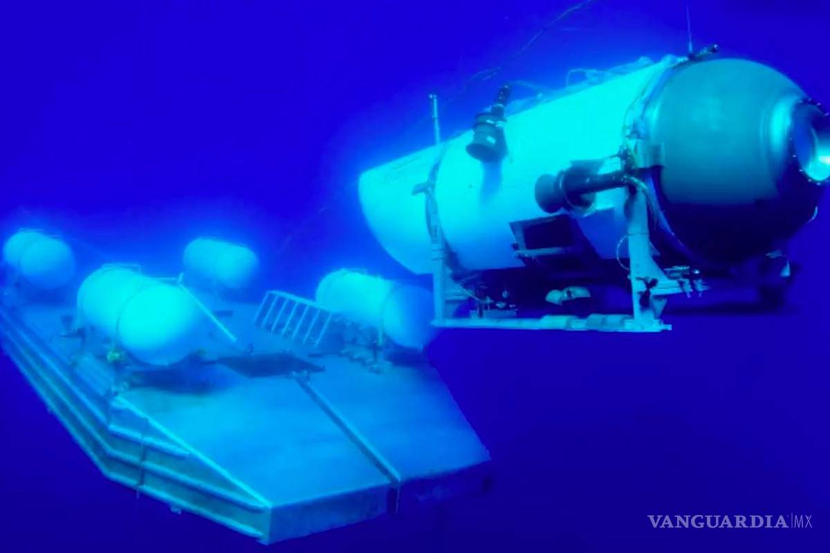Robot encuentra restos materiales en zona donde desapareció el submarino Titán