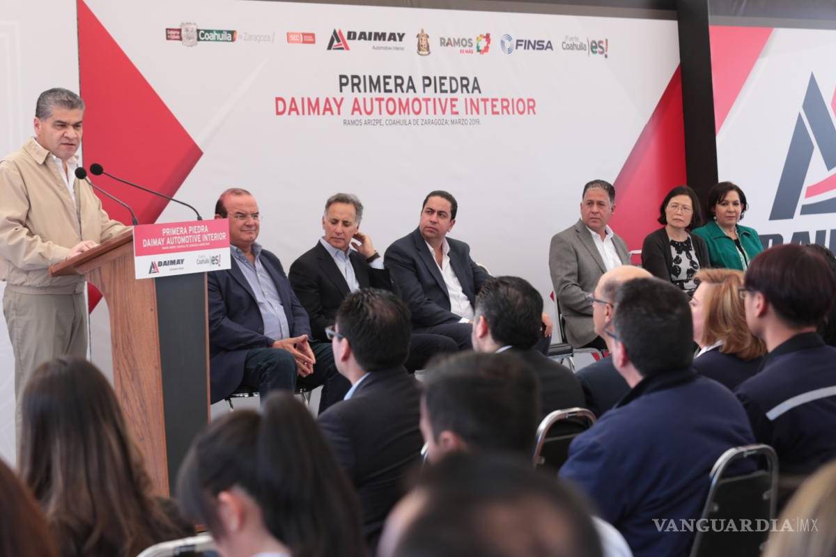 $!Inicia Daimay planta en Coahuila y genera mil empleos