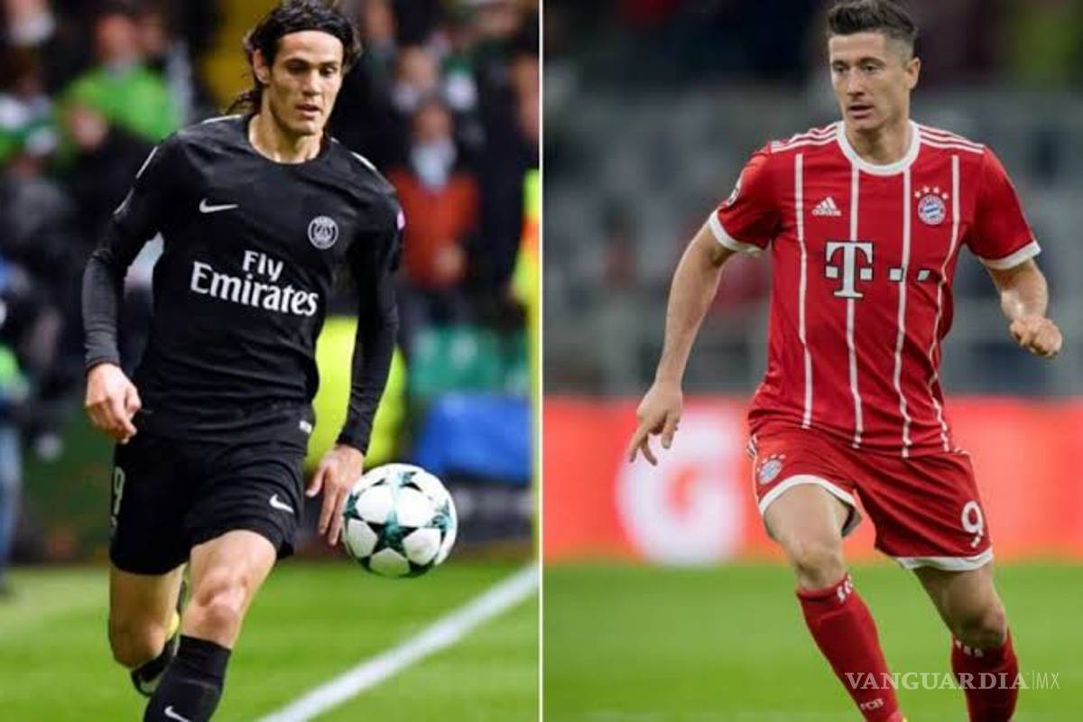 Planean intercambio de Lewandowski por Cavani