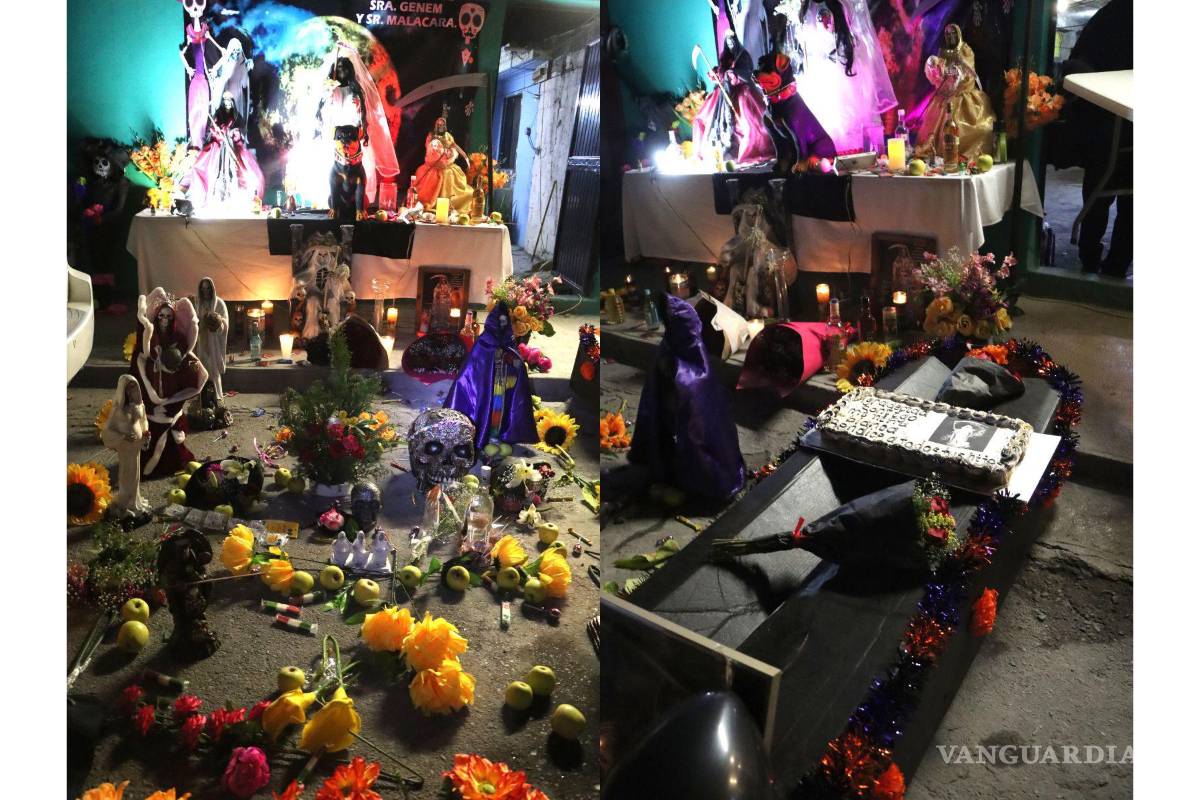 $!Las ofrendas se hacen presentes de diferentes formas desde fruta hasta alcohol.