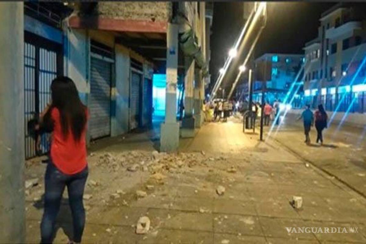 Lanzan alerta de tsunami tras terremoto en costa de Ecuador