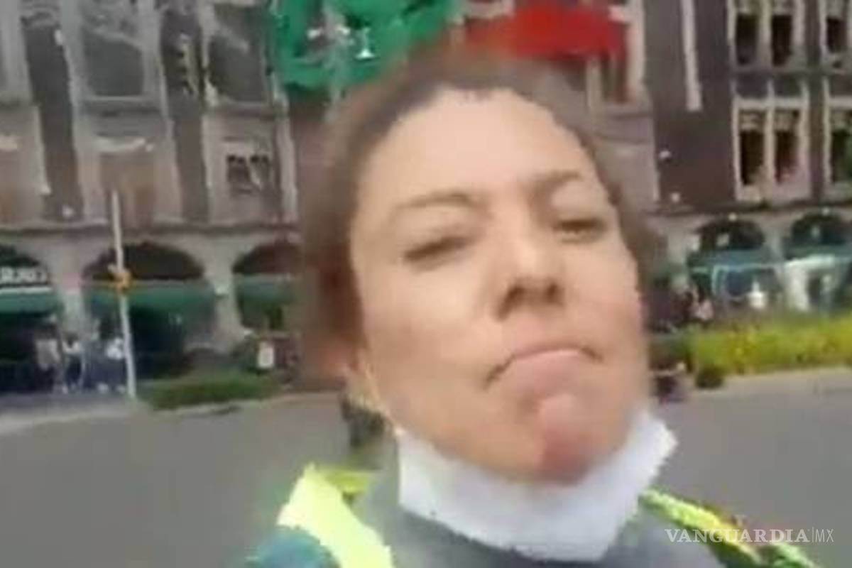 Lady Frenadora: Exhiben a presunta 'AMLOver' que arremetió contra FRENAAA