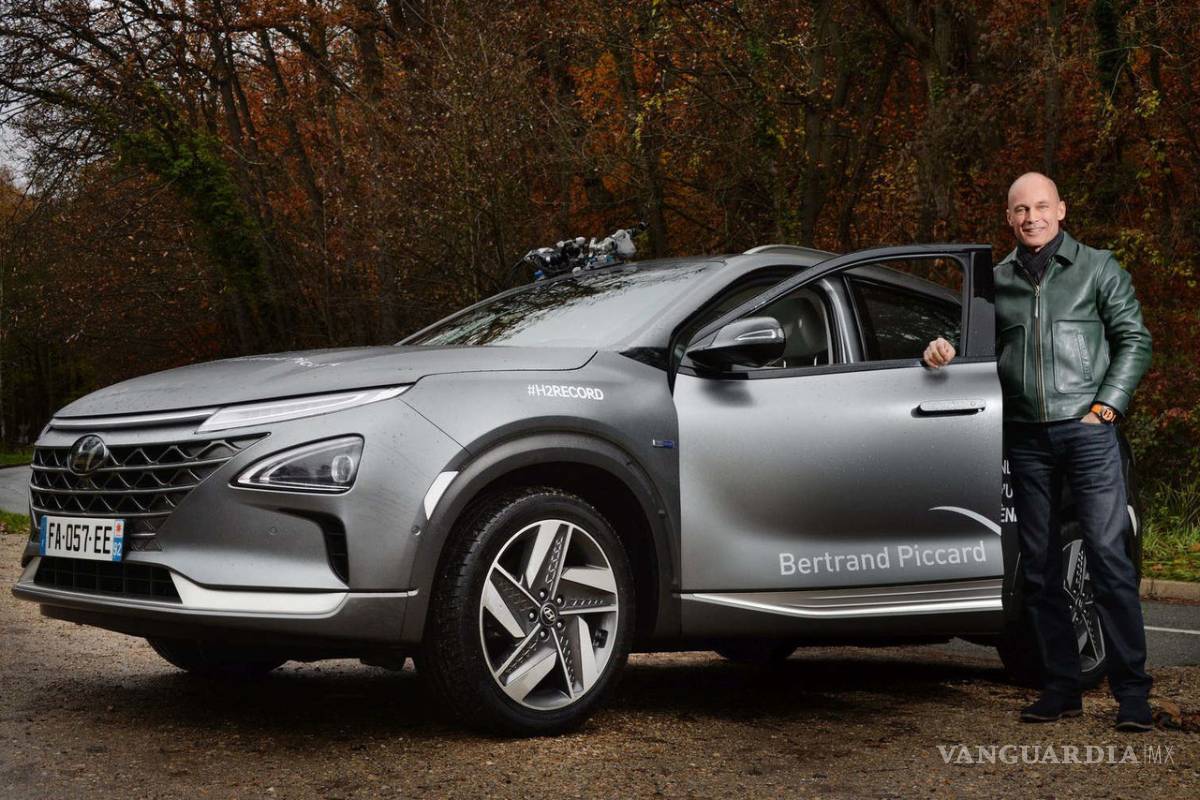 El Hyundai NEXO impulsado por hidrógeno logra récord mundial de distancia con casi 800 km