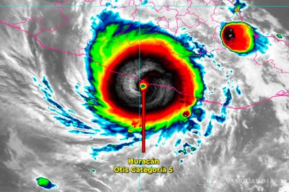 $!Fuerza de Otis solo ha sido superada por Patricia, el huracán más peligroso de la historia