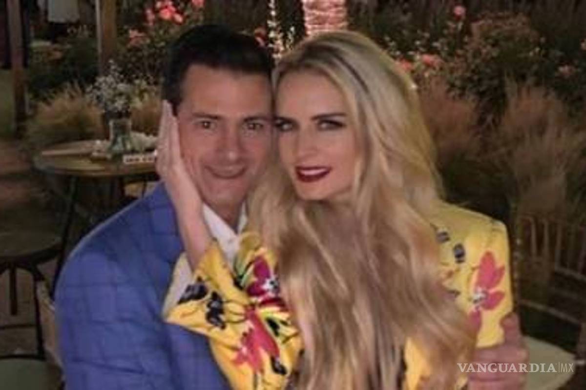 Peña Nieto no trabaja 'le toca estar tranquilo', confiesa su novia Tania Ruiz