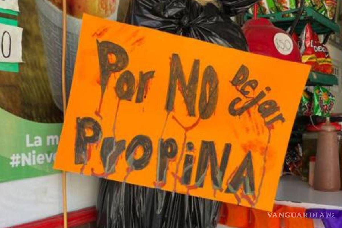 ‘Elotería’ de Saltillo hace apología al crimen por Halloween (foto)