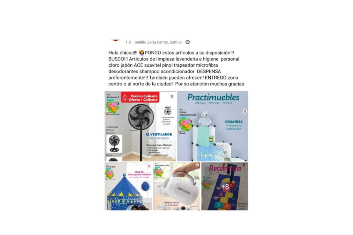 $!Algunas madres optan por intercambiar muebles.