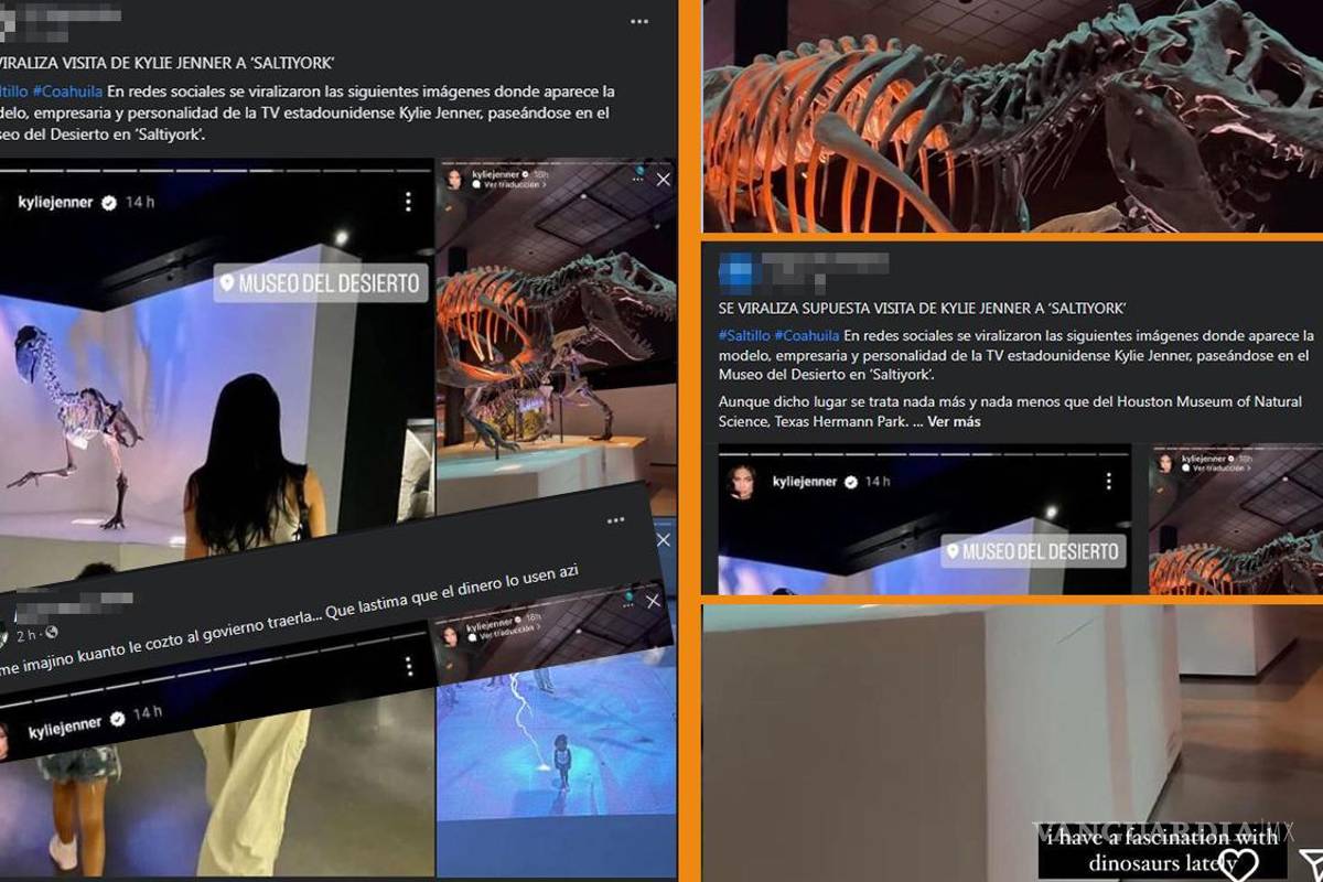 ¡Falso! Kylie Jenner no visitó el MUDE en Saltillo; usuarios viralizan fake news