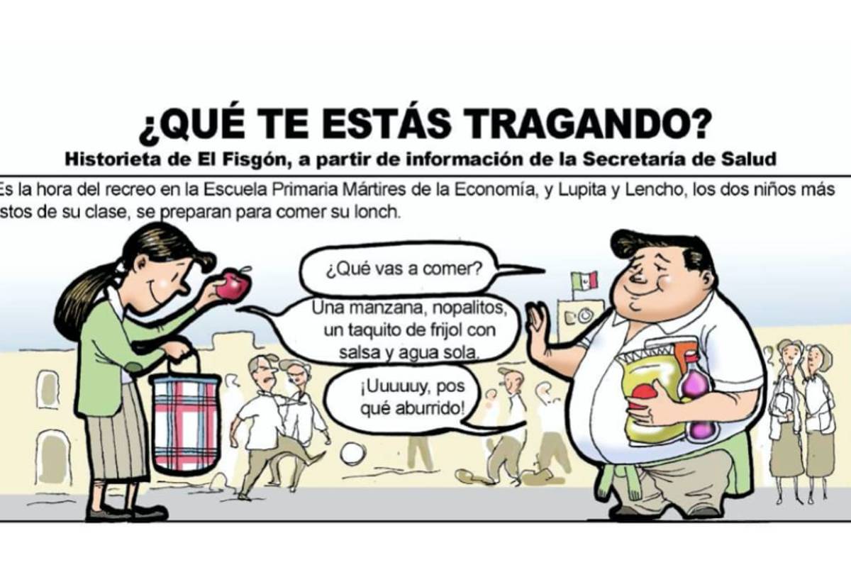 ¿Qué te estás tragando?, la campaña contra la obesidad del gobierno de AMLO