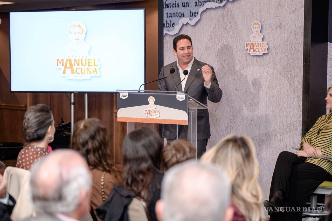 $!La Presea Manuel Acuña reconoce cada año a creadoras y creadores cuya obra trasciende el ámbito section  y fortalece la identidad cultural.