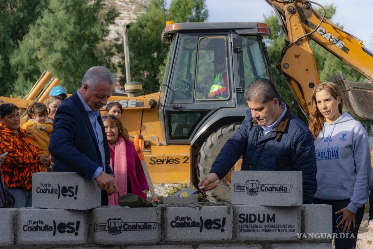 $!Construirá Miguel Riquelme áreas recreativas y deportivas en La Jabonera de Torreón