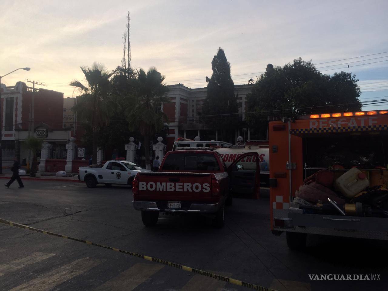 $!Tragedia en Saltillo... terrible incendio destruye la histórica Casa Alameda