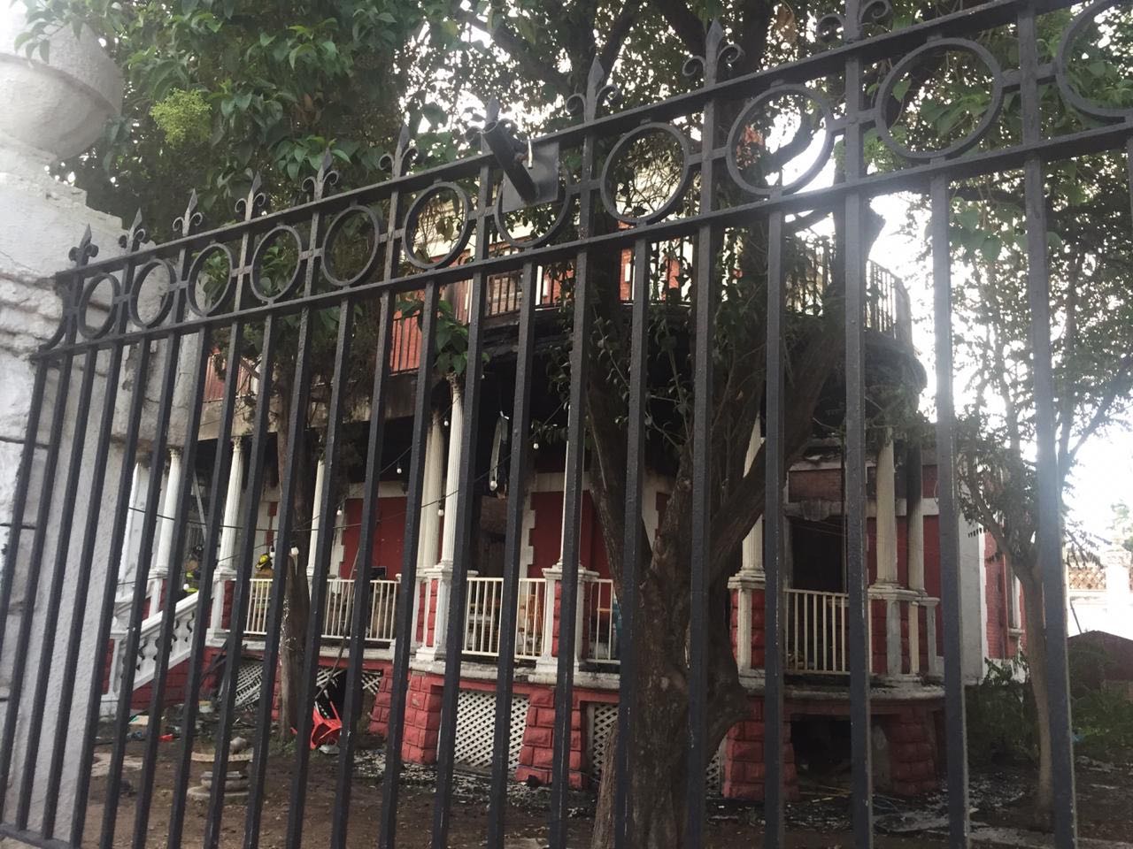 $!Tragedia en Saltillo... terrible incendio destruye la histórica Casa Alameda